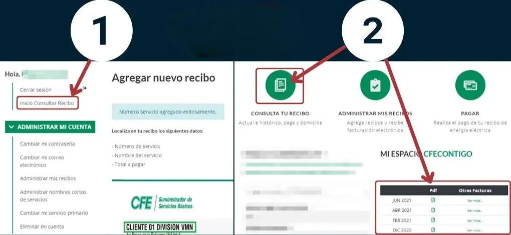 CFE Pago en Línea ➜ Cómo pagar tu recibo de luz en Mi Espacio CFE 3 CFE Pago en Línea ➜ Cómo pagar tu recibo de luz en Mi Espacio CFE 3