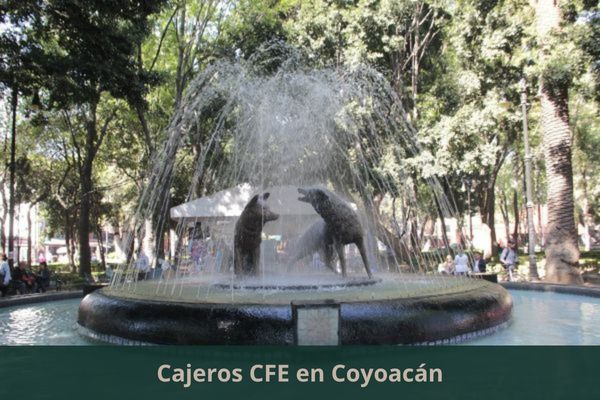 Existe algún cajero CFE cerca de mi ubicación actual ➜ Oficinas y cajeros CFE en Coyoacán CDMX