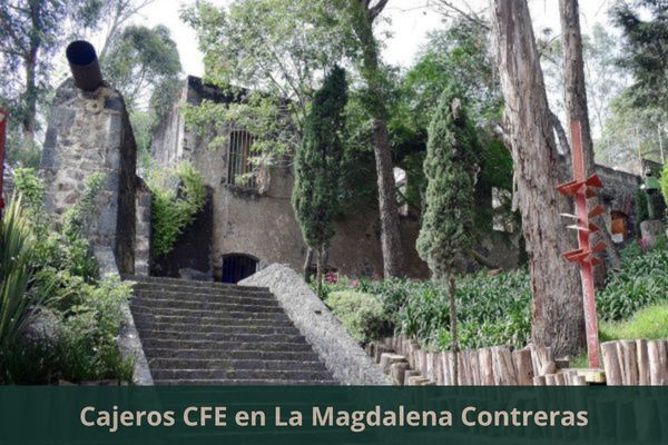 Existe algún cajero CFE cerca de mi ubicación actual ➜ Oficinas y cajeros CFE en La Magdalena Contreras CDMX