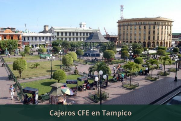 Existe algún cajero CFE cerca de mi ubicación actual ➜ Oficinas y cajeros CFE en Tampico Tamaulipas