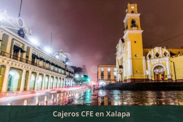 Existe algún cajero CFE cerca de mi ubicación actual ➜ Oficinas y cajeros CFE en Xalapa Veracruz