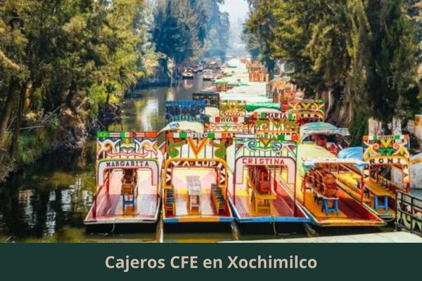 Existe algún cajero CFE cerca de mi ubicación actual ➜ Oficinas y cajeros CFE en Xochimilco CDMX